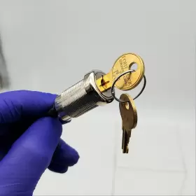 3118AD FORT LOCK Key Switch Bright Keyed