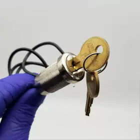 SW20 FORT LOCK Key Switch Bright Keyed Alike
