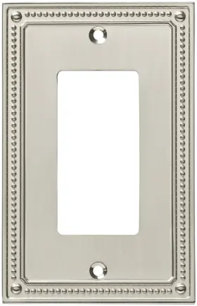 W35060-SN-C FRANKLIN BRASS Classic Beaded Single Rocker Gfi