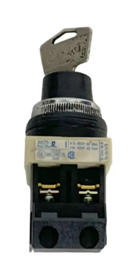AH25-J2 FUJI Electric Keyed Selector Switch Vac Key #2