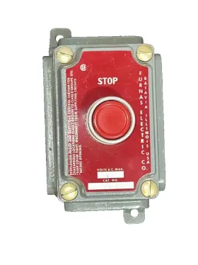 50HB1H2 FURNAS Electric Push Switch Station Explosion