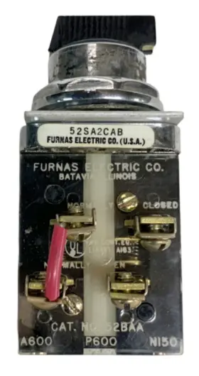 52A2CAB FURNAS Electric Selector Switch #2
