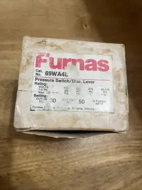 69WA4L FURNAS Pressure Control Differential