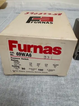 69WA6 FURNAS Pressure Switch Box