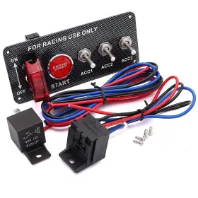 699971515165 FUZBAXY Ignition Switch Panel Racing Car Engine #2