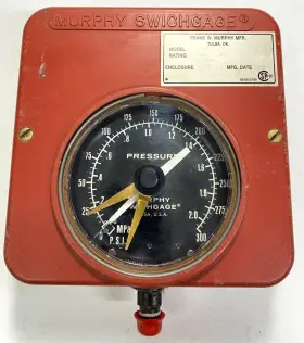 45-PE-300 FW MURPHY Swichgage Dial Pressure Switch