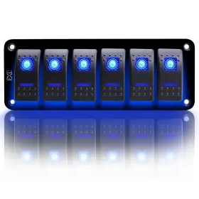 FXC1112 FXC Rocker Switch Panel Gang Toggle Switches Dash Pin