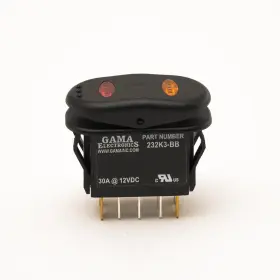 232K3-B-B GAMA ELECTRONICS Waterproof Double Pole Throw
