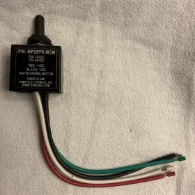 WP28PR-MOM GAMA ELECTRONICS Waterproof Toggle Switch Position
