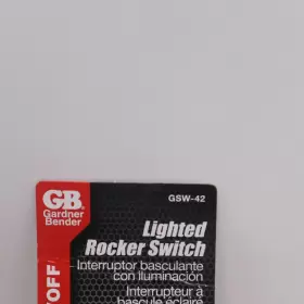 GSW-42 GARDNER BENDER Rocker Switch Light #2