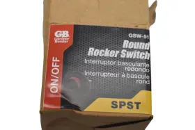 GSW-51 GARDNER BENDER Round Rocker Switch Spst