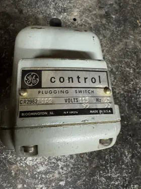 CR2962F1A2 GE Control Plugging Switch