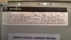 DP4GC01TLST GE Left Tee Dh Flex Power Busway