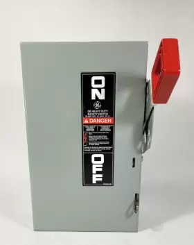 THN3321 GE Safety Switch Disconnect Pole Fusible #3