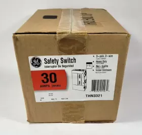 THN3321 GE Safety Switch Disconnect Pole Fusible
