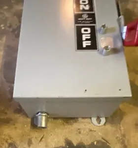 THN3361J GE Disconnect Safety Switch Nema #2