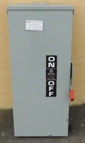 THN3364R GE Pole Fusible Nema Safety Switch Recon Amp