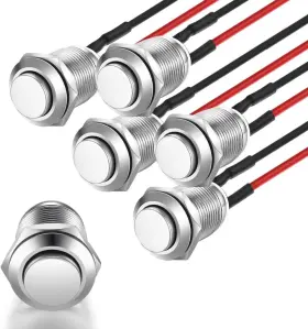 E545 GEBILDET Ac Prewired Waterproof Push Momentary Stai