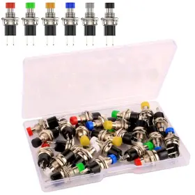 E319 GEBILDET Mini Momentary Push Spst Nom
