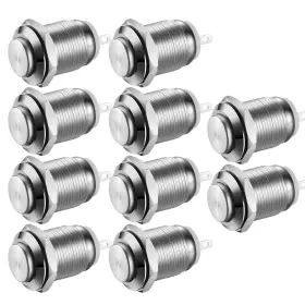 781621381975 GEBILDET Momentary Steel Push Buttons Waterproof