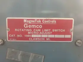 1980-1349 GEMCO Magnetek Rotating Cam Limit Switch #2