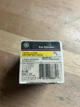 CR104PSK21A00L GENERAL ELECTRIC Pos Keyed Selector Switch
