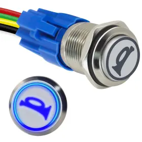 GP-SWITCH-16SV GEPHYNM Horn Momentary Push Car Modifi