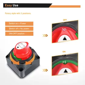 690001708090 GOOACC Battery Switch Waterproof Power #2