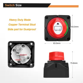 690001708090 GOOACC Battery Switch Waterproof Power #3