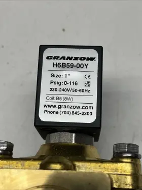 H6B59-00Y GRANZOW Diaphragm Npt Female Solenoid Valve #2