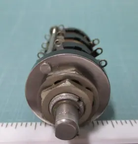 1-3-08N GRAYHILL Half Moon Shaft Single Pole Rotary Switch #3