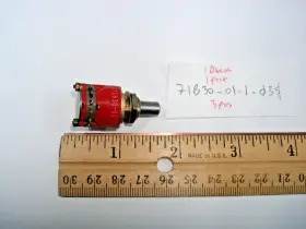 71B30-01-1-03S GRAYHILL Rotary Switch Pole Position Shorting