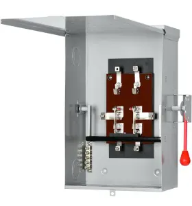ZL-067 HAOGUO Double Pole Disconnect Transfer Switch Nema Amp