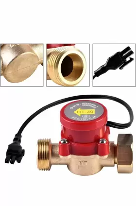 696574611416 HILITAND Ac Thread Water Flow Sensor Switch Pump #3