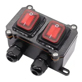 H-035-2K-KCD4-201N-R-W-12V-LS HMKNANA Waterproof Inline Cord