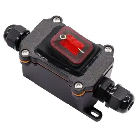 H-K062-KCD4-201N-R-W-12V-LS HMKNANA Waterproof Inline Cord