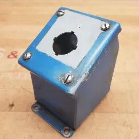 E-1PBA HOFFMAN Angled Hole Pushbutton Enclosure