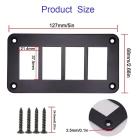 419908370285 HOKAAER Rocker Switch Panel Housing Holder #2