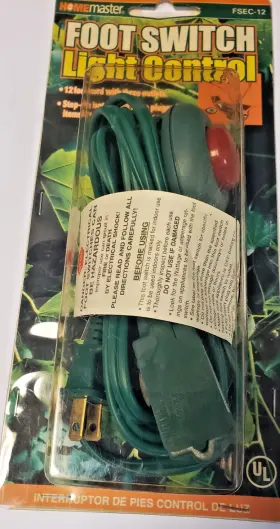 346-2488 HOME MASTER Switch Step Light Control Cord Outlets