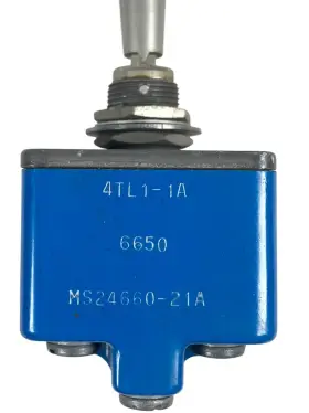 4TL1-1A HONEYWELL Aircraft Locking Toggle Micro Switch #2