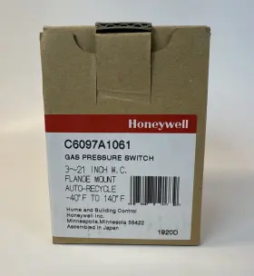C6097A-1061 HONEYWELL Gas Pressure Switch