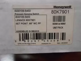 IS30109-5402 HONEYWELL Pressure Sensing Switch Wc #2