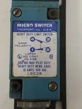 LSC3K HONEYWELL Micro Switch Limit Continuity #2