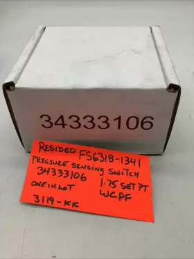 FS6318-1341 HONEYWELL/RESIDEO Pressure Sensing Switch