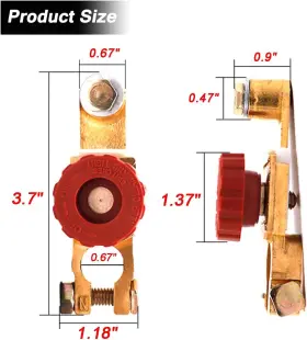 313032215251 HOORLZ Top Post Battery Disconnect Switch #2
