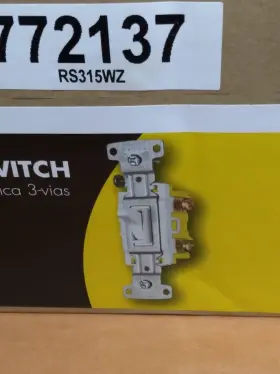 RS315WZ HUBBELL Toggle Switch