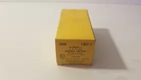 1201-1 HUBBELL Toggle Switch Ivorine Box Nos Flush #2