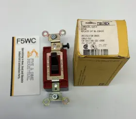 CSB120CN HUBBELL Switch Single Pole
