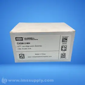 CXSW-2-WH HUBBELL Voltage Switch Fnfp