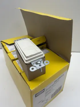 DS115STLA HUBBELL Edgeconnect Screwless Decorator Switch
